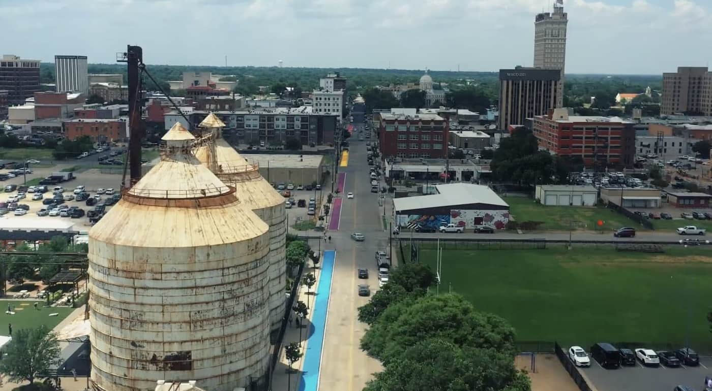 Commercial flat roof inspection in Waco