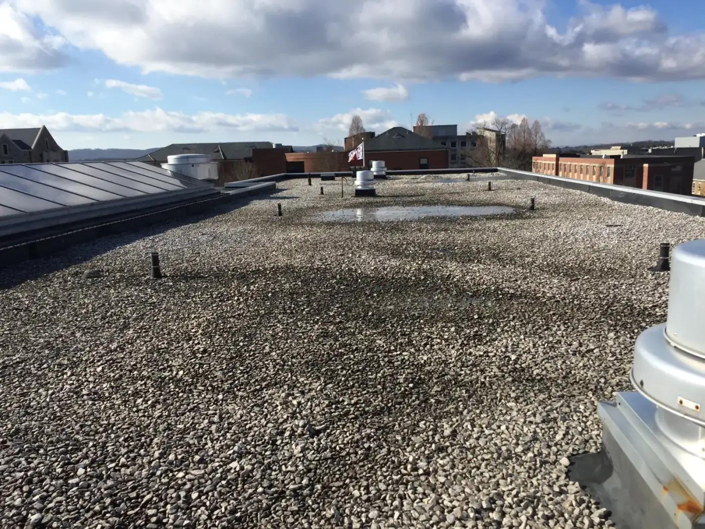 Built-Up Asphalt Roof System